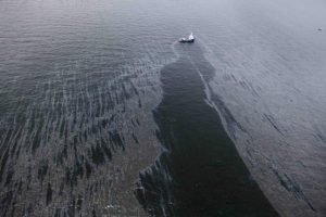 Oil rig spills