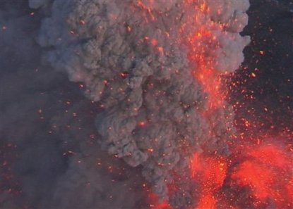 Iceland Volcano Erupts On May 11 2010