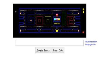 google pac man 30th anniversary google doodle