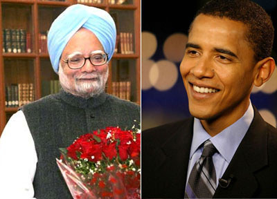 ManmohanSingh BarackObama Hyderabad house delhi | Obama at Hydera House