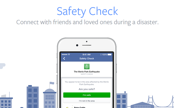 safety check facebook