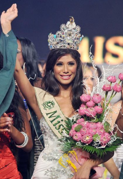 Miss Earth 2010 winners - Miss India Nicole Faria wins pageant, Miss ...